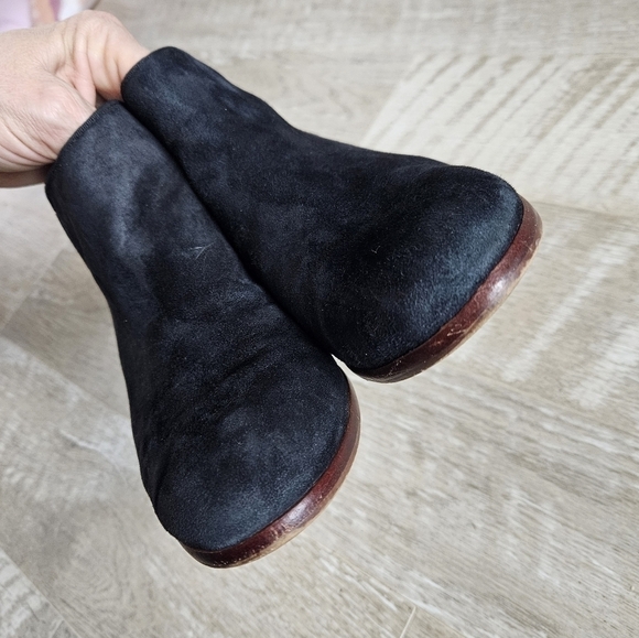 Sam Edelman Betty Suede Leather Ankle Booties - Picture 10 of 16